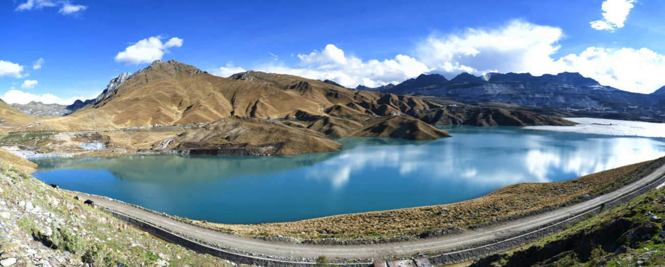 Vista de la operación minera Antamina en Perú